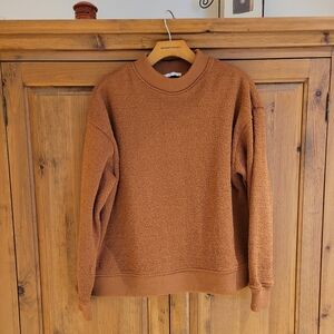 Cozy Burnt Orange Crewneck